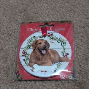 Golden Retriever Christmas Ornament